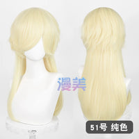Manmei Medium Long Outward Flipped Wolf Tail Universal Cosplay Wig