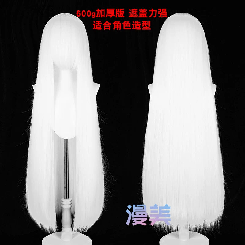 Manmei 100cm Long Straight Cosplay Wig for Anime, Costume & Character Styling