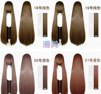 Manmei 600g Upgraded Thickened 100cm Long Straight Universal Cosplay Wig – 168 Colors