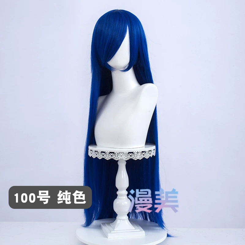 Manmei 100cm Long Straight Cosplay Wig for Anime, Costume & Character Styling