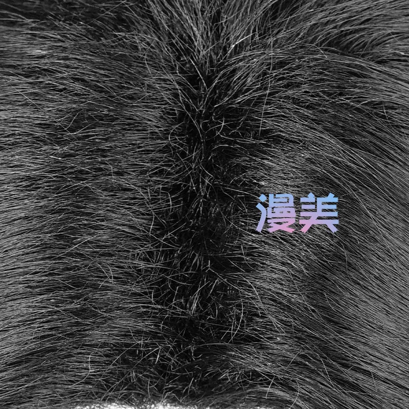 Manmei 30/40cm Side Part Teased Outward Flipped Universal Cosplay Wig