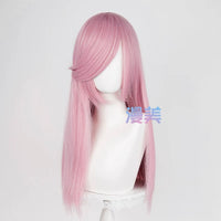 Manmei 60cm Long Straight Universal Cosplay Wig with Long Bangs