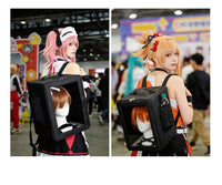 Portable Cosplay Wig & Mannequin Head Display Case
