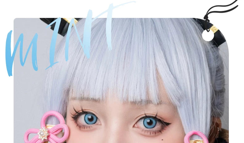 DGUGULENS Sweet Talk 2nd Gen 6-Month Blue Pink Green Cosplay Contact Lenses