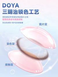 DOYA Vermilion Mark Series 6-Month Fantasy Cosplay Contact Lenses