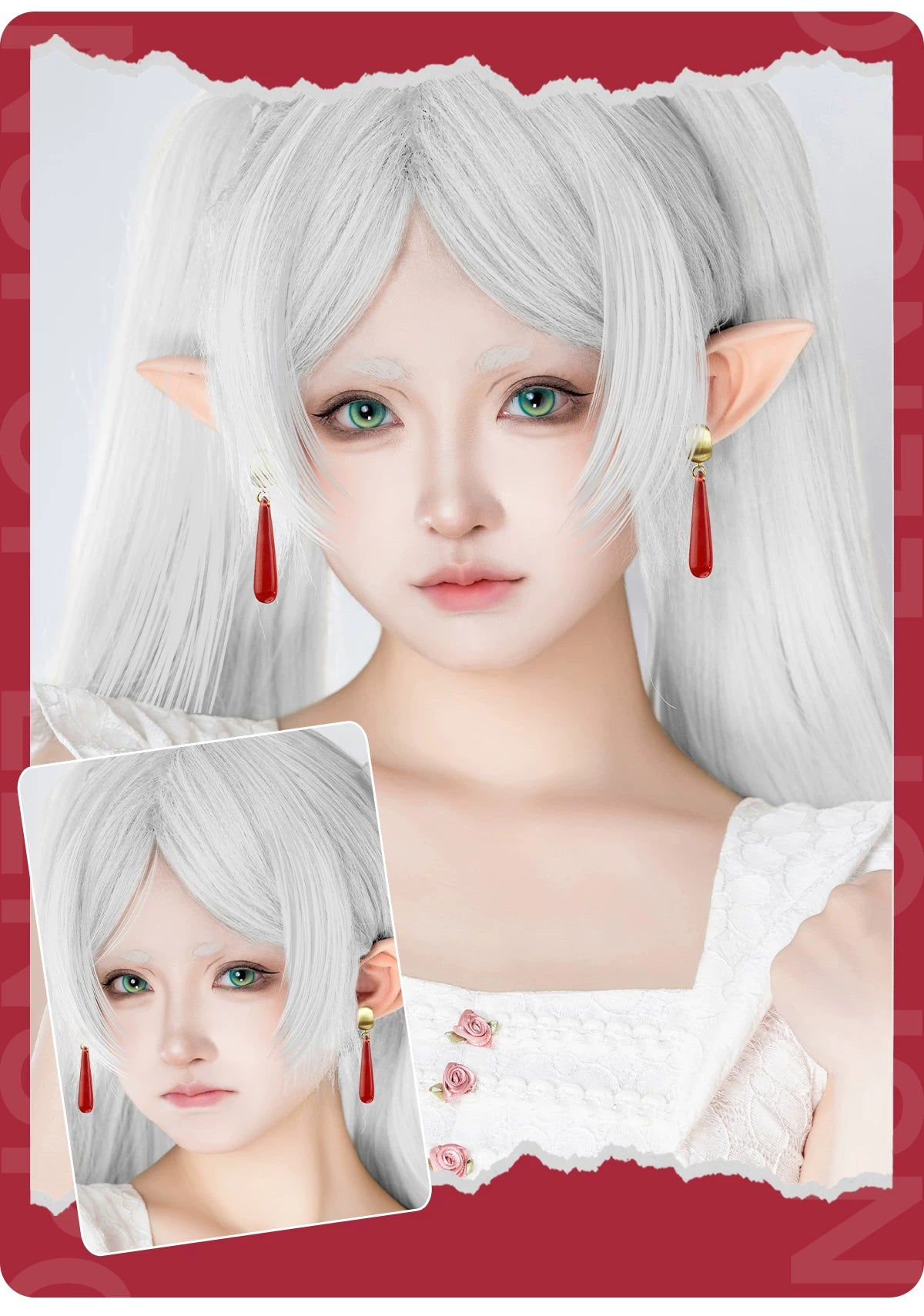 LENSPOP Yuan Ji 6-Month Cosplay Contact Lenses – Heart-Core Pearl Sandwich Series