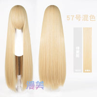 Manmei 600g Upgraded Thickened 100cm Long Straight Universal Cosplay Wig – 168 Colors
