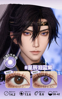 LENSPOP Purple Collection 1-Day Anime Cosplay Contact Lenses