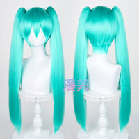 Manmei 80cm Thick Crimped Clip On Twin Ponytail Cosplay Hairpieces