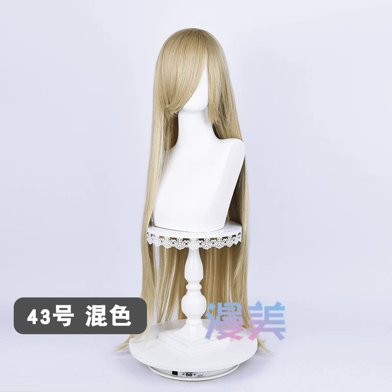 Manmei 100cm Long Straight Cosplay Wig for Anime, Costume & Character Styling