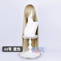 Manmei 100cm Long Straight Cosplay Wig for Anime, Costume & Character Styling