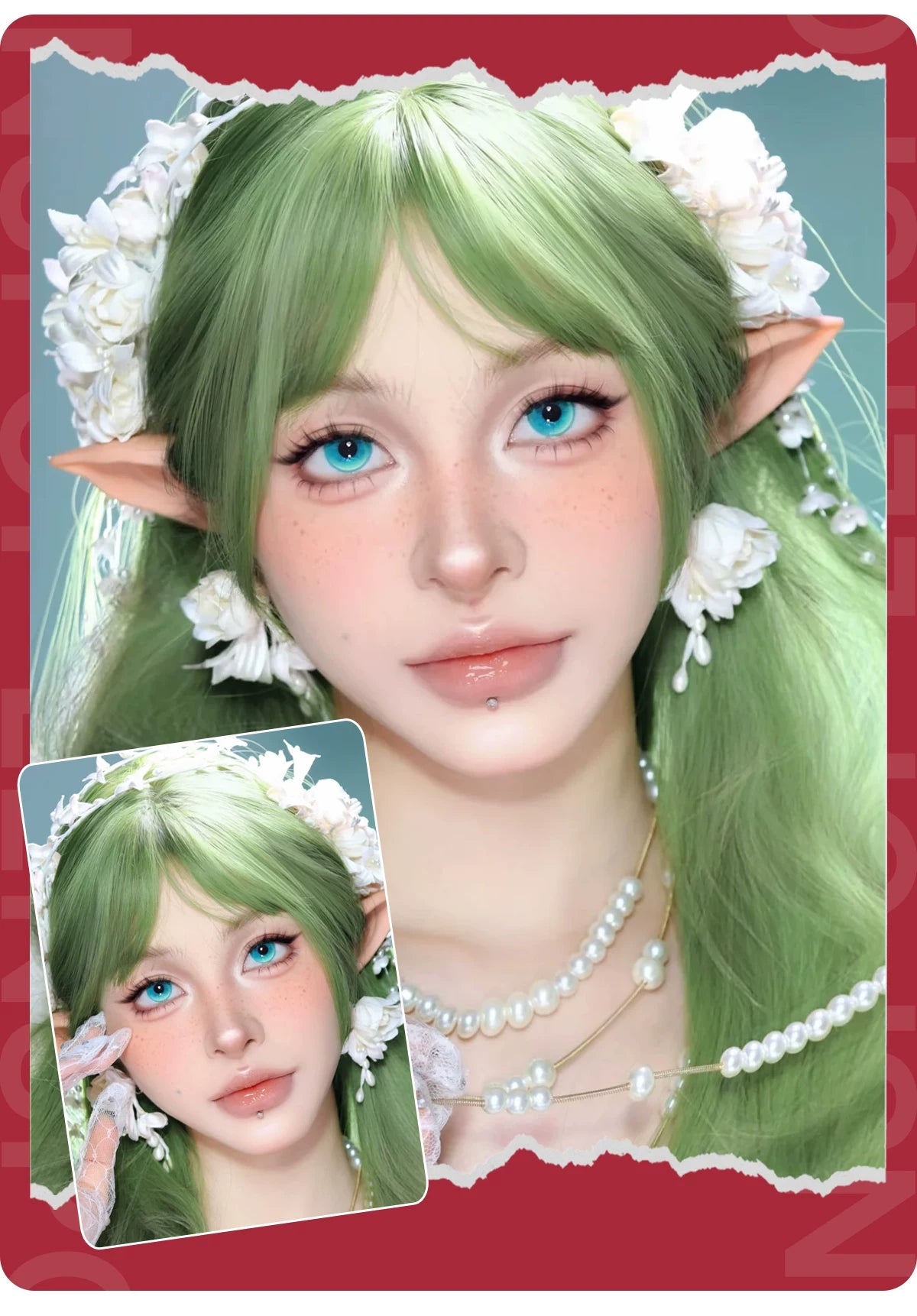 LENSPOP Moon 6-Month Cosplay Contact Lenses – Sandwich Highlight Series