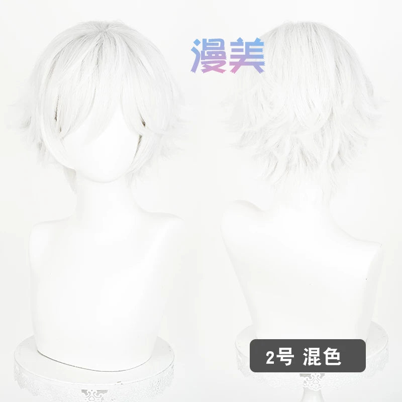 Manmei Upgraded 32cm Outward Flipped Universal Cosplay Wig Colors 1 – 72