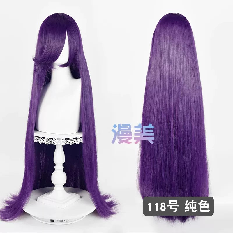 Manmei 100cm Long Straight Cosplay Wig for Anime, Costume & Character Styling