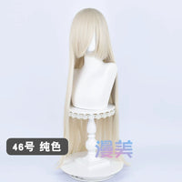 Manmei 100cm Long Straight Cosplay Wig for Anime, Costume & Character Styling