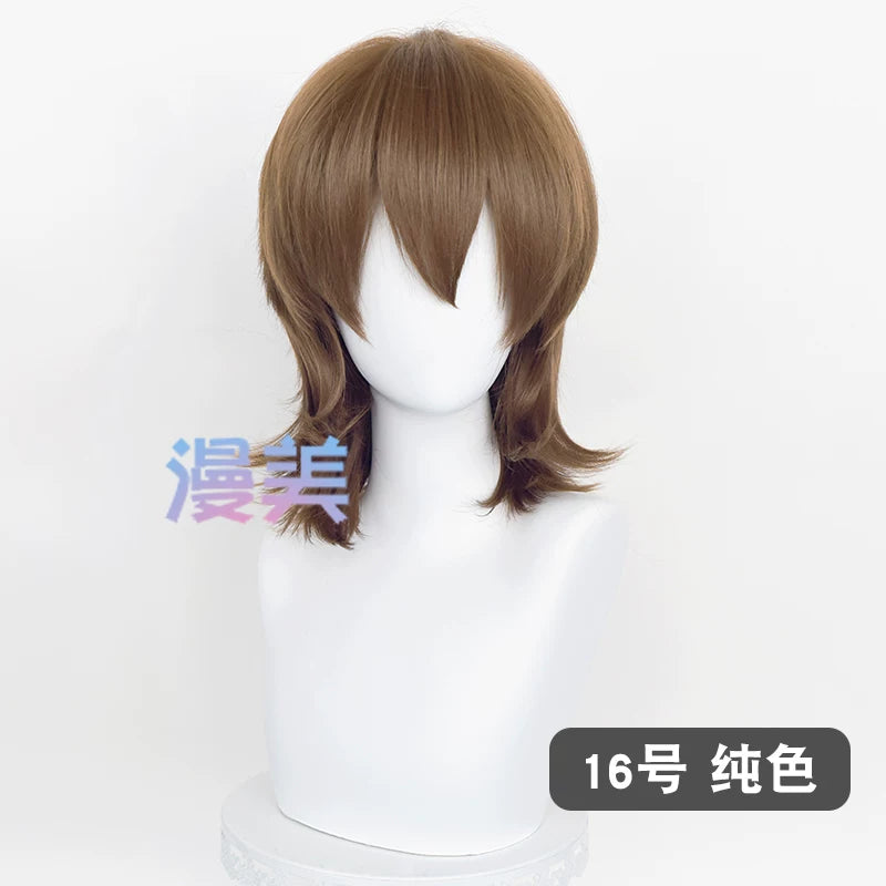 Manmei 37cm Outward Flipped Wolf Cut Universal Cosplay Wig