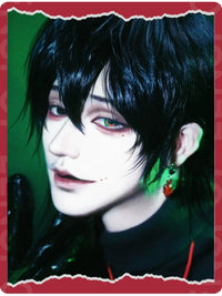 LENSPOP Head Seven Tales 1-Day Cosplay Contact Lenses | Black Green