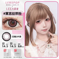 LENSPOP Pink Collection 1-Day Anime Cosplay Contact Lenses