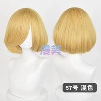 Manmei Bobo Bob Cut Inward Curled Short Universal Cosplay Wig
