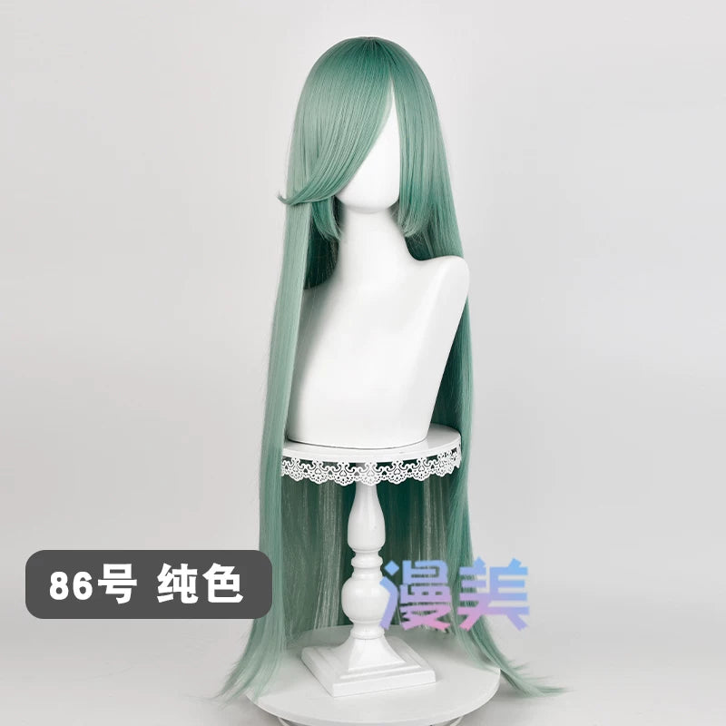 Manmei 100cm Long Straight Cosplay Wig for Anime, Costume & Character Styling