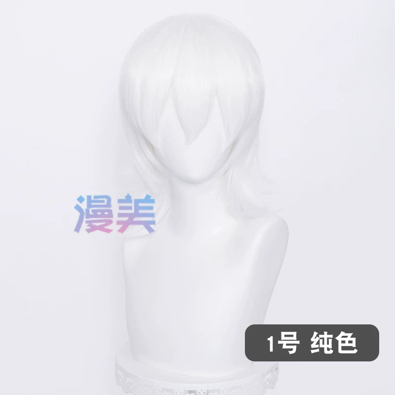 Manmei 37cm Outward Flipped Wolf Cut Universal Cosplay Wig
