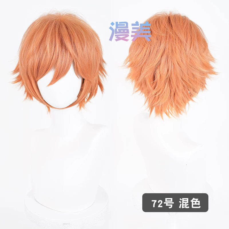 Manmei Upgraded 32cm Outward Flipped Universal Cosplay Wig Colors 1 – 72