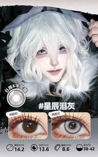 LENSPOP Gray Collection 1-Day Anime Cosplay Contact Lenses