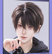 LENSPOP Kaoruko & Caleb 6-Month Blue Purple Cosplay Contact Lenses – Fixed Axis High Highlight