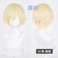 Manmei Upgraded 32cm Outward Flipped Universal Cosplay Wig Colors 1 – 72