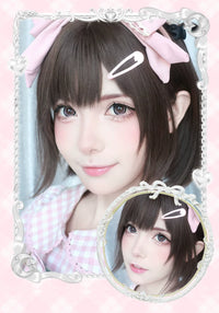 LENSPOP × Liya Moonlight Tea Cup 1-Day 14.5mm Cosplay Contact Lenses – Brown & Pink