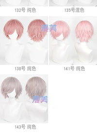 Manmei 30cm Teased Outward Flipped Short Universal Cosplay Wig