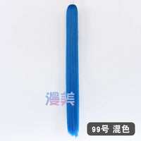 Manmei 90cm Universal Claw Clip Ponytail Cosplay Wig Extension 30+ Colors