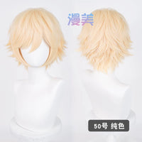 Manmei Upgraded 32cm Outward Flipped Universal Cosplay Wig Colors 1 – 72