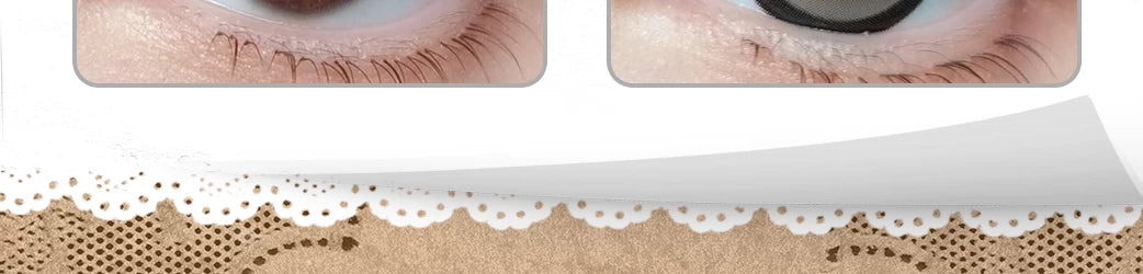 LENSPOP × Liya Fable Ribbon 1-Day Large Diameter Cosplay Contact Lenses – Blue, Purple, Pink, Brown & Red