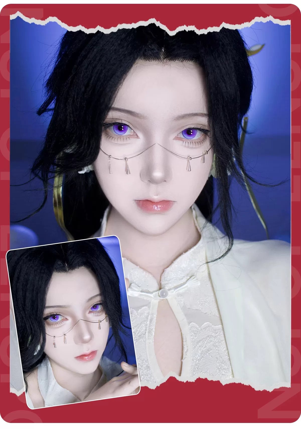 LENSPOP Moon 6-Month Cosplay Contact Lenses – Sandwich Highlight Series