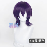 Manmei 37cm Outward Flipped Wolf Cut Universal Cosplay Wig
