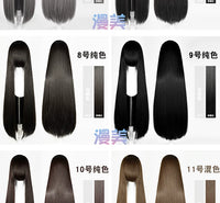 Manmei 600g Upgraded Thickened 100cm Long Straight Universal Cosplay Wig – 168 Colors