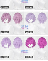 Manmei Upgraded 32cm Outward-Flipped Universal Cosplay Wig Colors 73 – 168