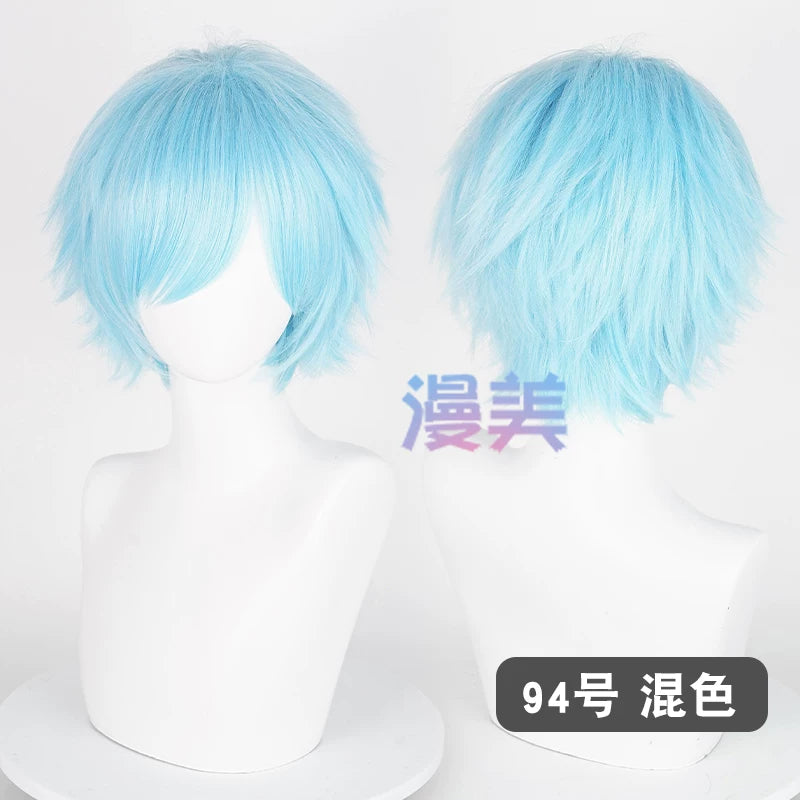 Manmei 30cm Teased Outward Flipped Short Universal Cosplay Wig