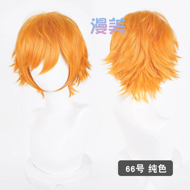 Manmei Upgraded 32cm Outward Flipped Universal Cosplay Wig Colors 1 – 72