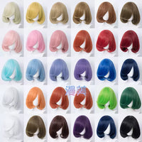 Manmei Bobo Bob Cut Inward Curled Short Universal Cosplay Wig