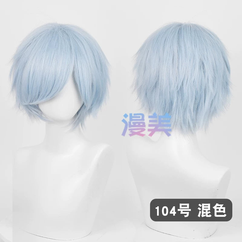 Manmei 30cm Teased Outward Flipped Short Universal Cosplay Wig