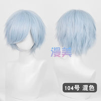 Manmei 30cm Teased Outward Flipped Short Universal Cosplay Wig