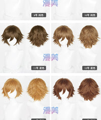 Manmei Upgraded 32cm Outward Flipped Universal Cosplay Wig Colors 1 – 72