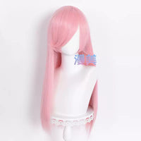 Manmei 60cm Long Straight Universal Cosplay Wig with Long Bangs