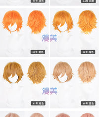 Manmei Upgraded 32cm Outward Flipped Universal Cosplay Wig Colors 1 – 72