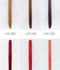 Manmei 90cm Universal Claw Clip Ponytail Cosplay Wig Extension 30+ Colors