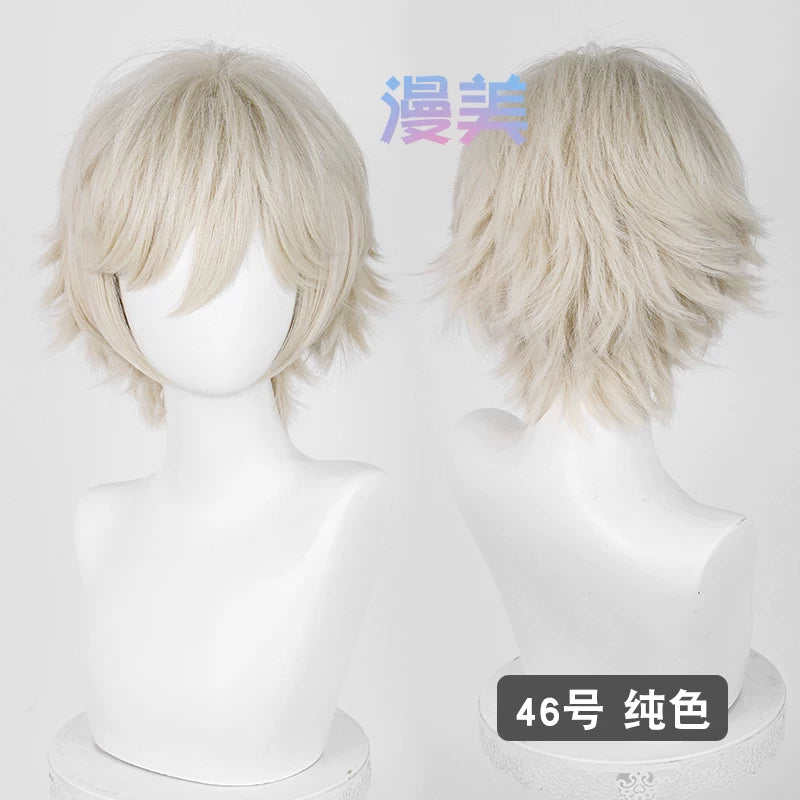 Manmei Upgraded 32cm Outward Flipped Universal Cosplay Wig Colors 1 – 72