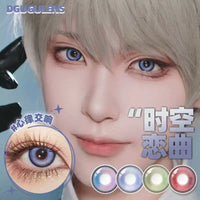 DGUGULENS Love and Deepspace 1-Day Blue Pink Purple Cosplay Contact Lenses
