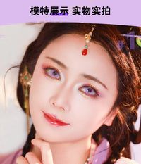 DOYA Purple Cosplay Contact Lenses (1 Day to 1 Month)